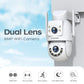 Caméra De Surveillance Extérieure Double Objectif WiFi PTZ