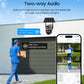 Caméra de Surveillance Solaire 4G Double Objectif 8MP