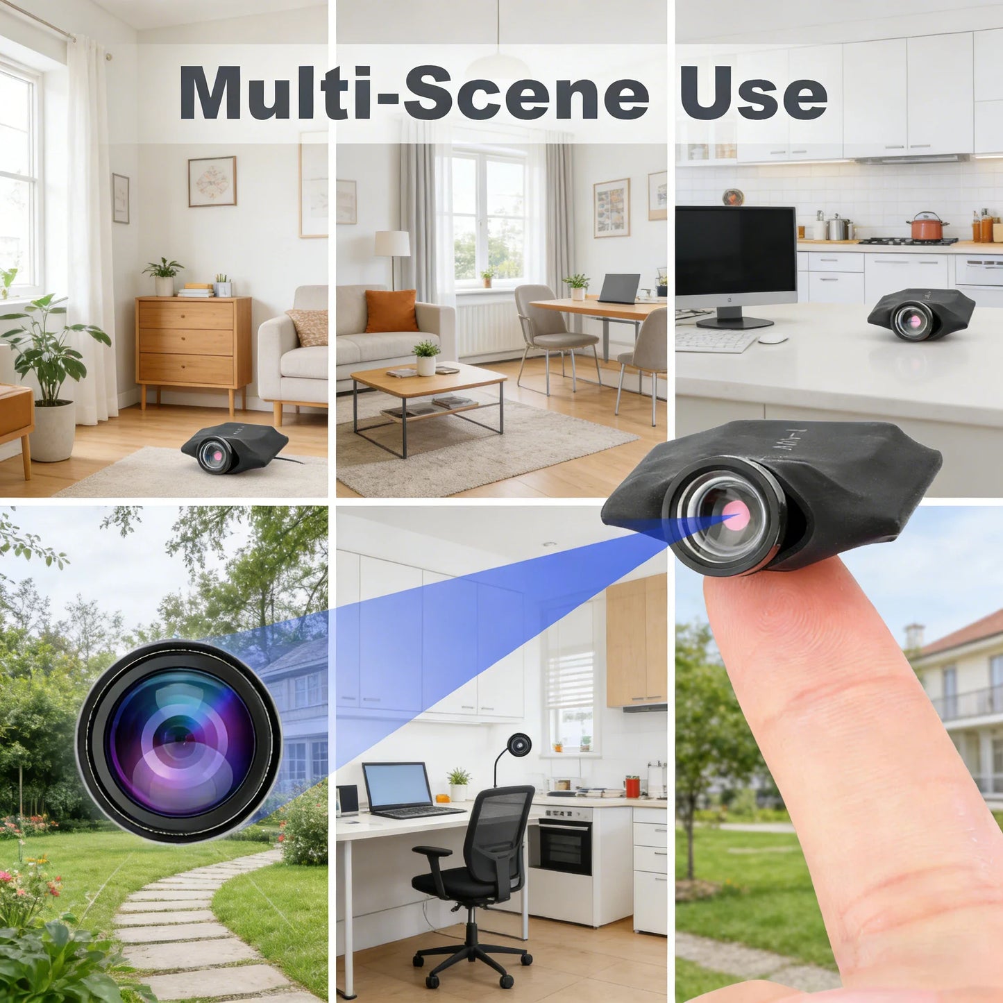 Caméra Miniature WiFi 1080P avec Détection de Mouvement